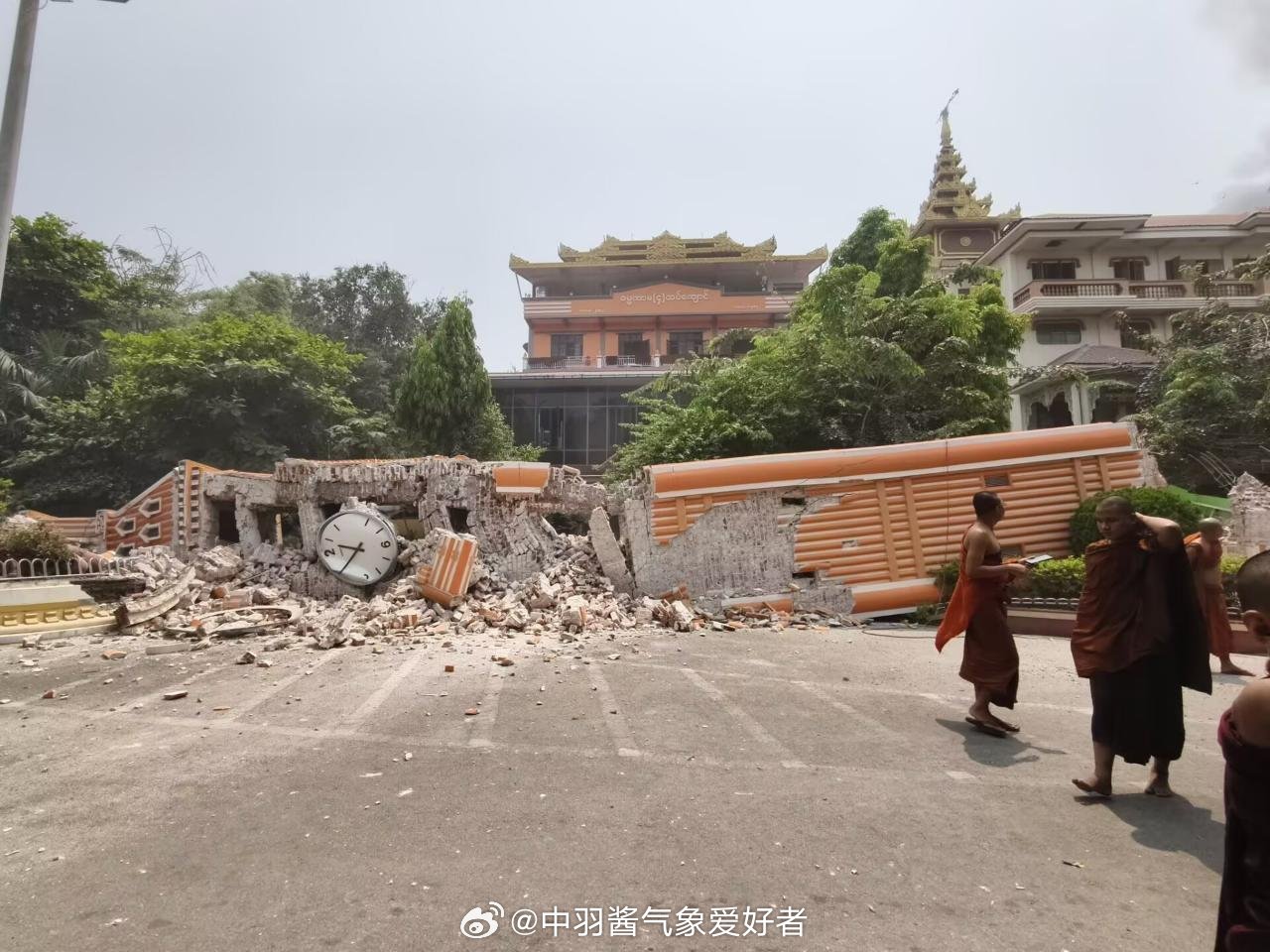 缅甸5.7级地震